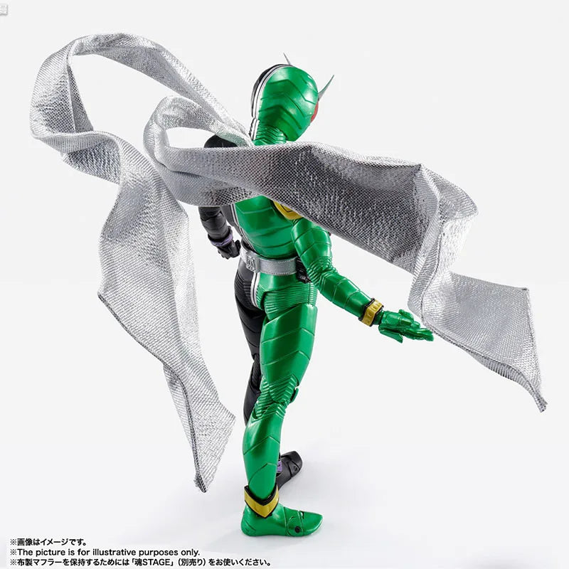 Bandai Original Genuine Figure Masked Rider Model Kit SHF Kamen Rider W Fuuto PI Collection Model Action Figure Boys Toys Gifts