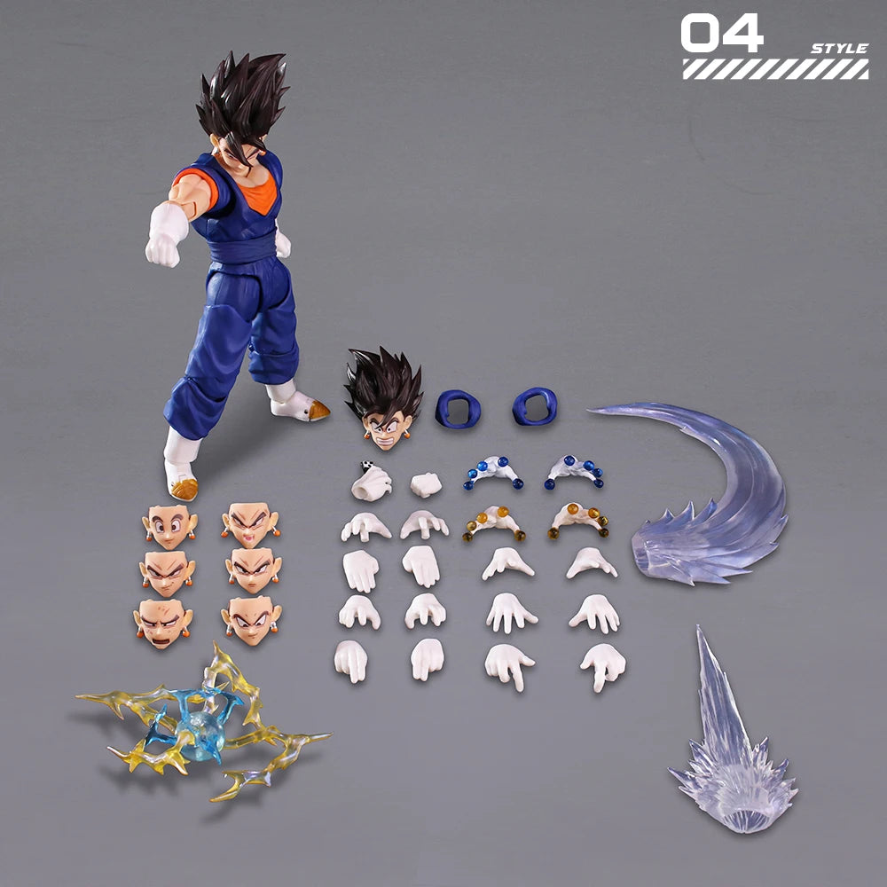 Original YGmw Studio OC Dragon Ball SHF Super Saiyan Fusion Warrior Vegito 07 Anime Action Figure Collectible Model Toy Gifts