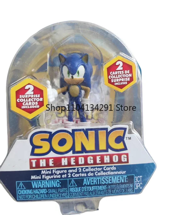 Original JAKKS Sonic The Hedgehog 5-inch Articulated Action Figure Collectible - Rare Birthday Gift for Kids