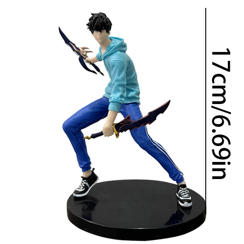 17cm/6.69in Solo Leveling Anime Figure Shadow Legion Ant King Bell Action Figure Sung Jinwoo Figurine PVC Collection Model Toys