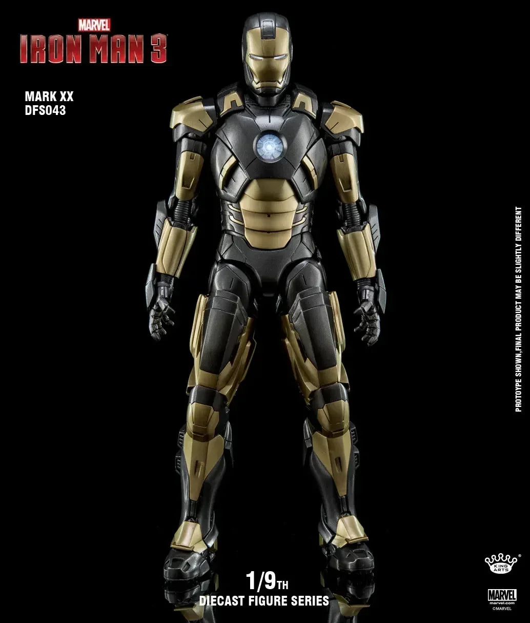 1:9 Mk8 Mk9 Mk11 Mk12 Mk13 Mk14 Marvel Iron Man Kingarts Ka Complete Alloy Toy Figure Assembled Collectible Model Gift Boy Deco