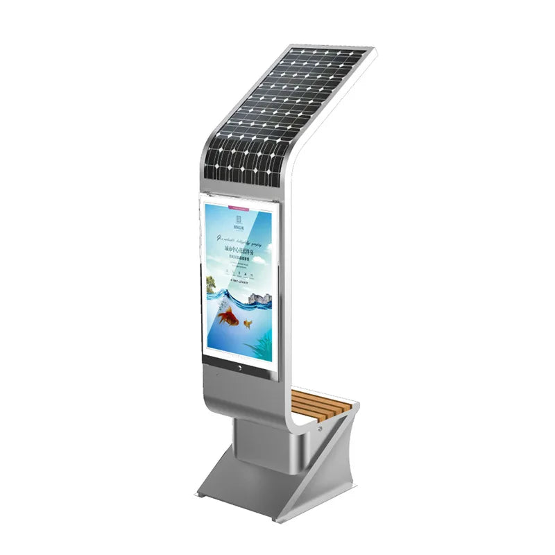 Outdoor Wireless Charging Smart Solar Funiture Bench Table
