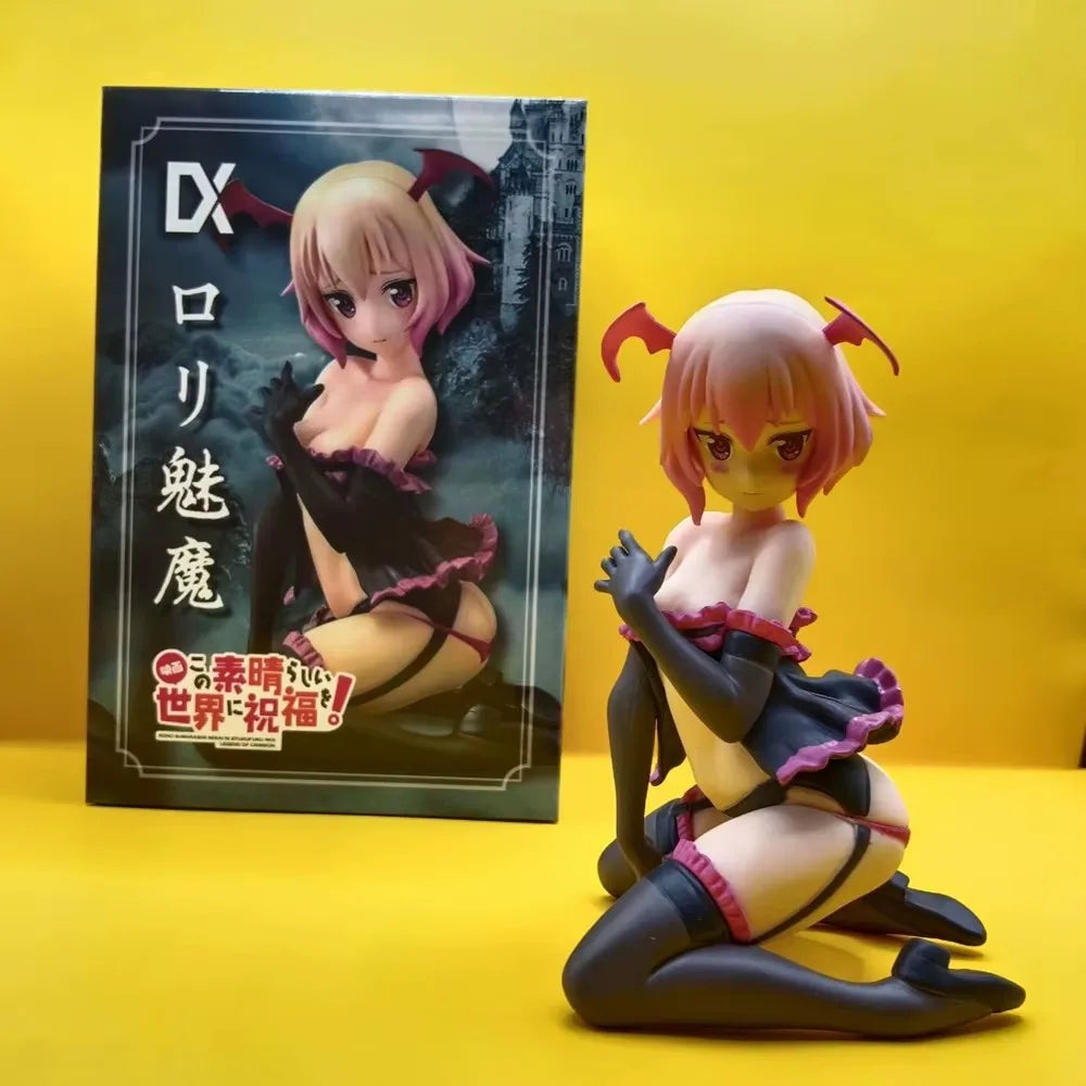 Phat Loli Succubus Eiga Kono Subarashii Sekai Ni Shukufuku O! Kurenai Densetsu 12cm Figur Modell Action Spielzeug