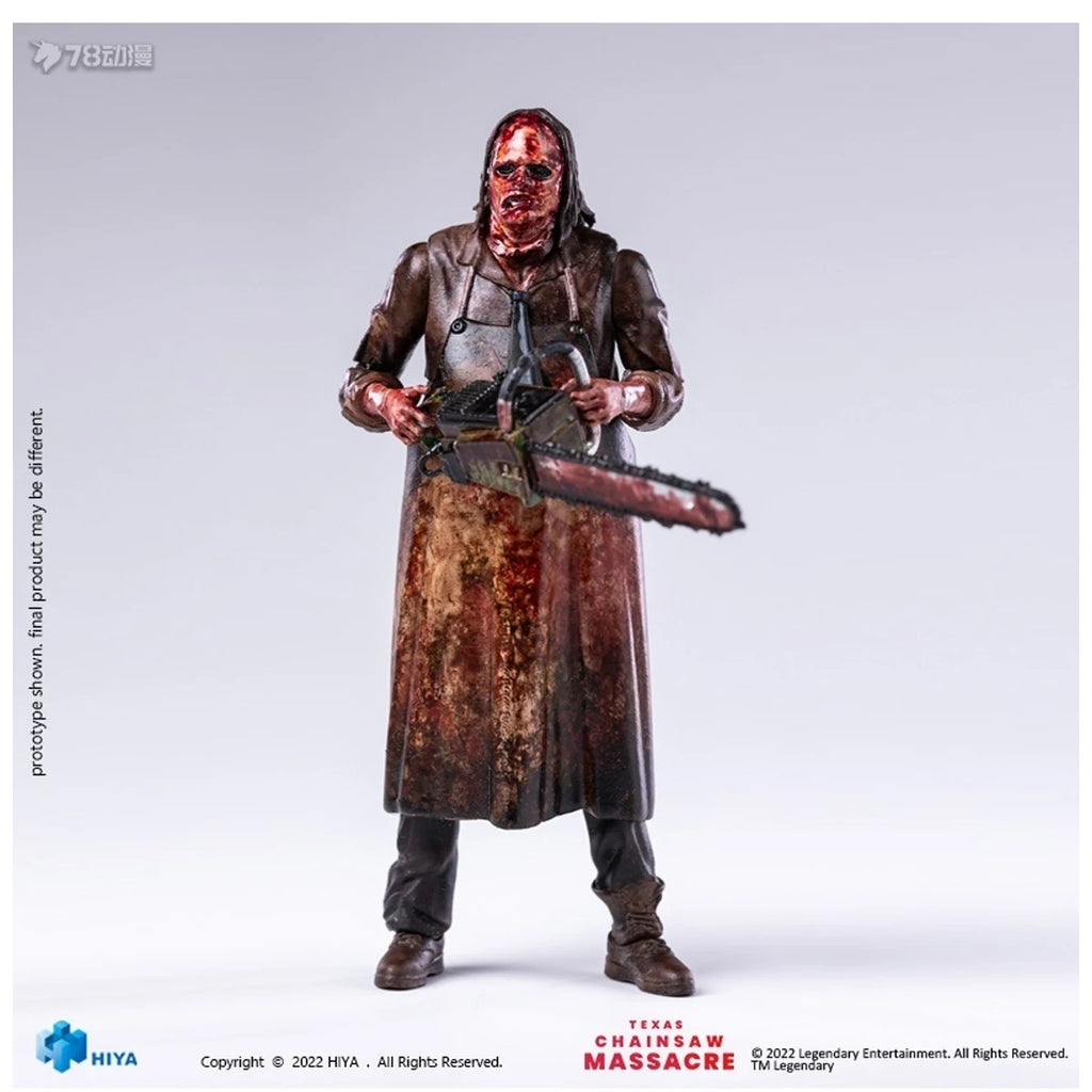 HIYA TOYS  GENUINE ORIGINAL  HIYA FILM SERIES TEXAS CHAINSAW MASSACRE (2022) LEATHERFACE MASSACRE EDITION     Action Figure Toys