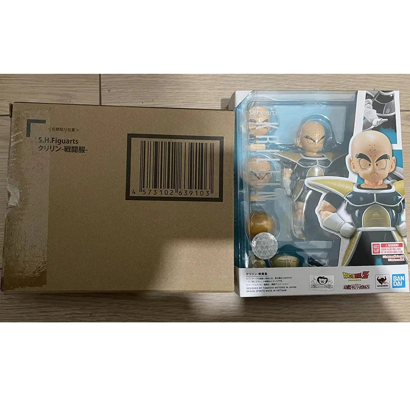 In Stock BANDAI S.H.Figuarts Son Gohan Vegeta Android 16 Frieza Turtle Dodoria Dragon Ball Z Action Figure Collection Gift