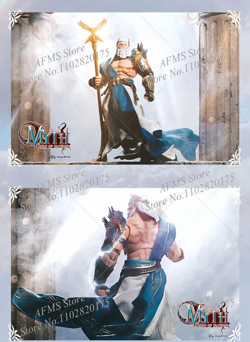 Berserker Studios 1/12 Scale Collectible Figure Zeus Cloak All Nations Gods Cosplay Clothes Fit 6" Action Figure Soldier Dolls