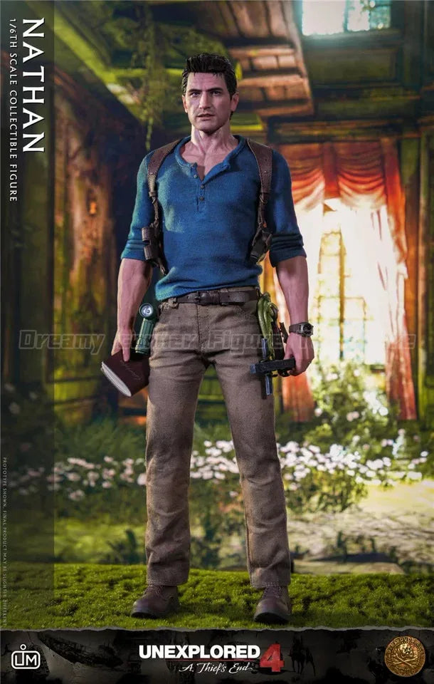 【In Stock】Original LIMTOYS LIM012 UNCHARTED 4: A Thief's End Nathan Drake 1/6 Action Figure Model Toy Gift