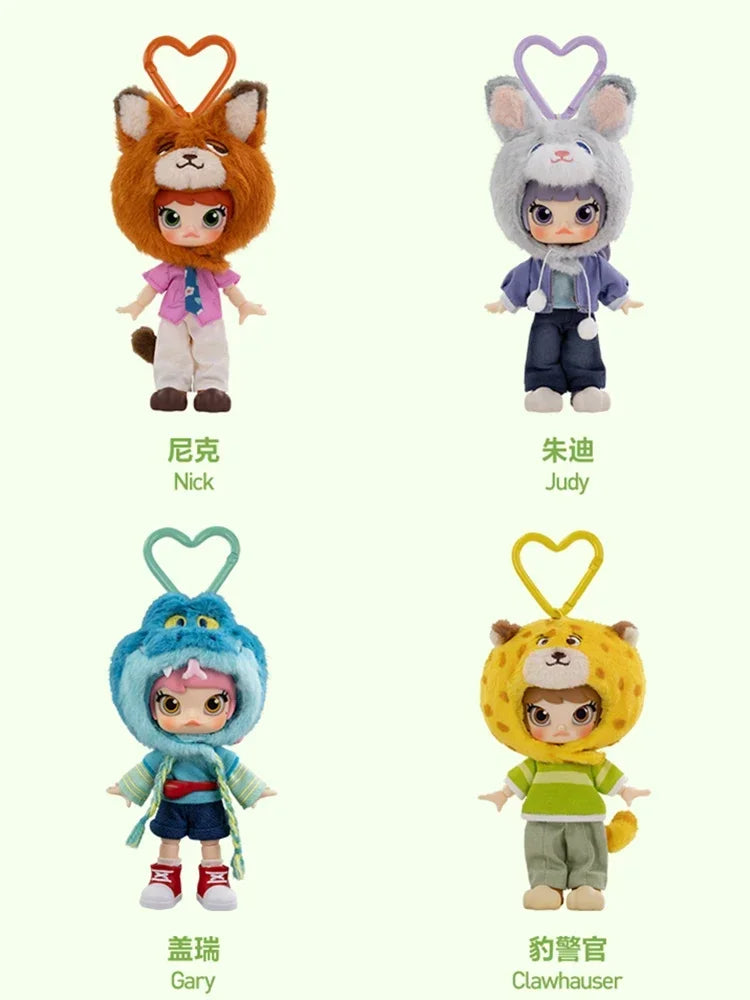 POP MART MOLLY ZOOTOPIA 2 Series 1/12 Blind Box Toys Kawaii Anime Action Figure Surprise Mystery Box Dolls Gift