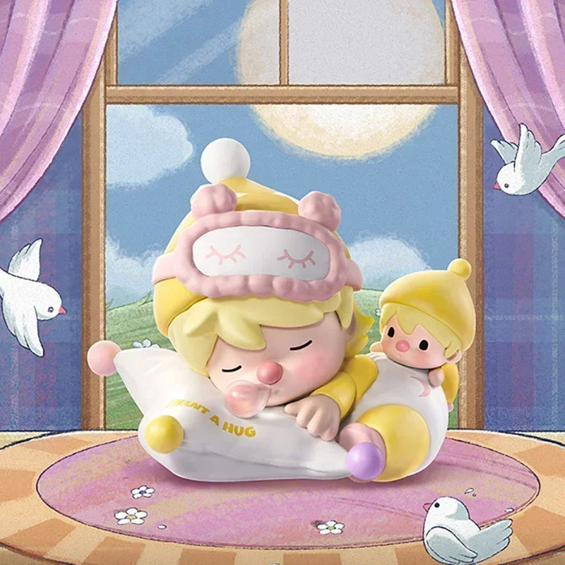 POP MART Sweet Bean I Want a Hug-Serie Blindbox-Spielzeug Kawaii Anime-Actionfigur Überraschungs-Mystery-Box Puppen Mädchengeschenk