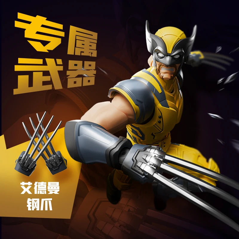 Blokees Deadpool 3 Wolverine Action Figures Movie Version Deadpool & Friend Series Collections Figures Adult Gift