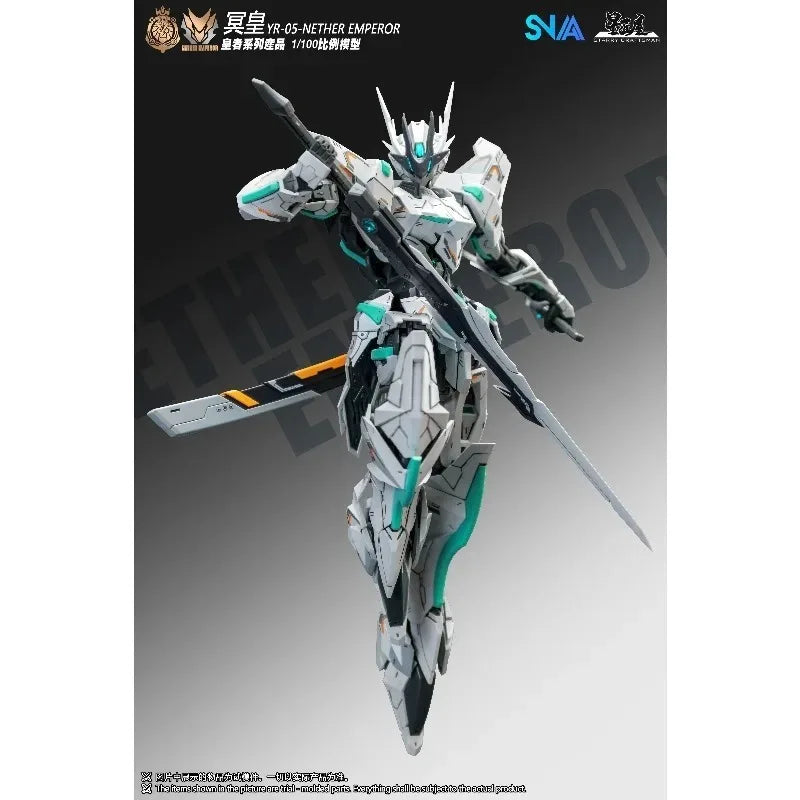 SNAA Original Emperor Series YR-05 NETHER EMPEROR  Action Figure Toys for Boys Girls Kids Gift Assembly Model Collectible