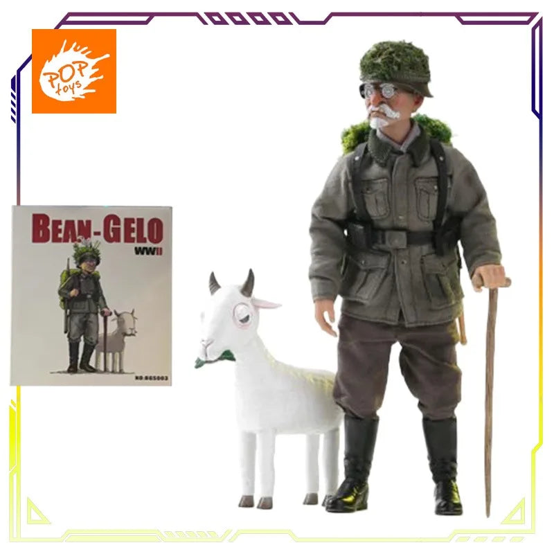 POPTOYS Original Big Head Soldier Series Encounters in The Jungle Collectible Action Figure Model Toy Ornament Gift for Boys