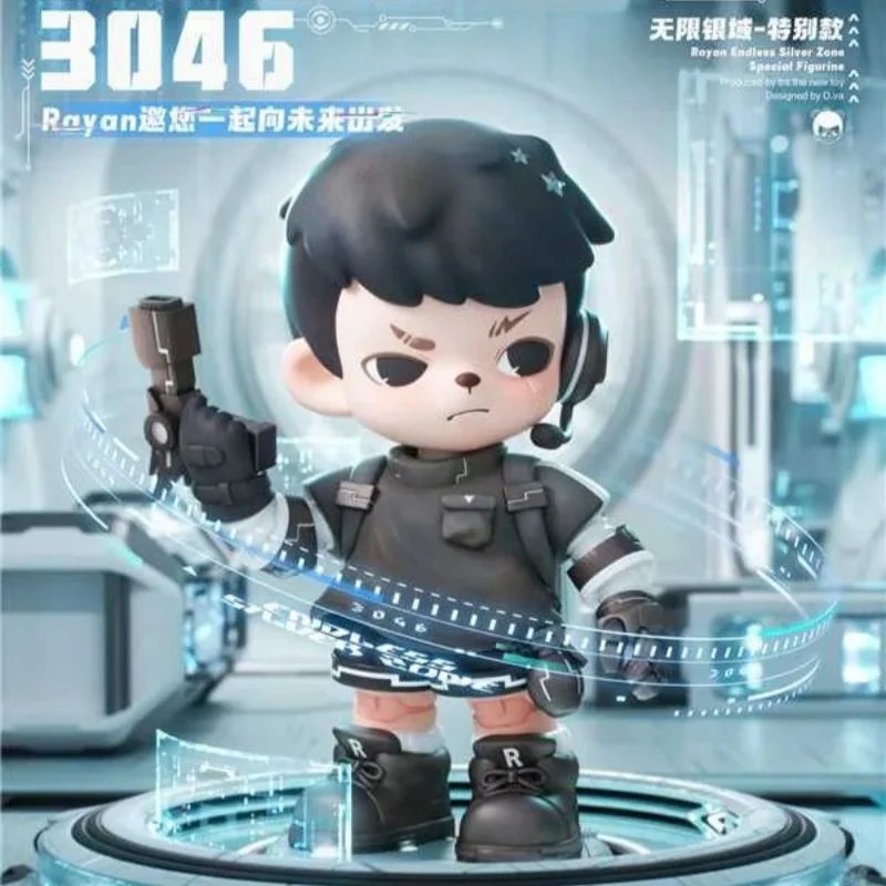 Neue TNT Space Original Rayan Figur Unlimited Silver Domain 3046 Cybercity Hängekarte Große Puppe Handgefertigte Trendige Einlösekarte