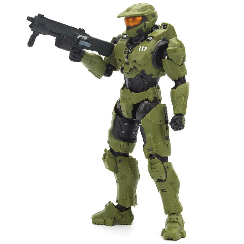 Halo 5 Sergeant HALO Game Halo Unlimited 1/12 Mobile Model Doll Handmade Ornament Gift Box