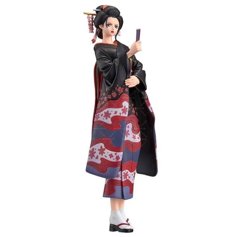 18 см One Piece Аниме Фигурка Луфи Зоро Чопър Нами Екшън Фигурка Земя на Уано Играчки за деца Подарък Колекционерски Модел Орнаменти