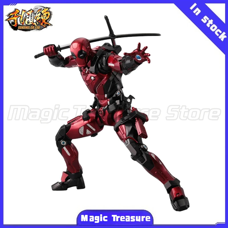 【MT】Sentinel Marvel UnionCreative Fighting Armor DEADPOOL Reprint Movable Model Anime Figure Toy