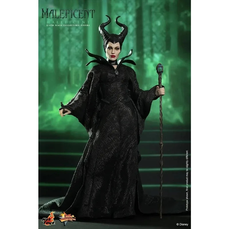 In Stock HotToys 1/6 MMS247 Maleficent Witch Angelina Jolie Action Figure Model Toy 12 Inches
