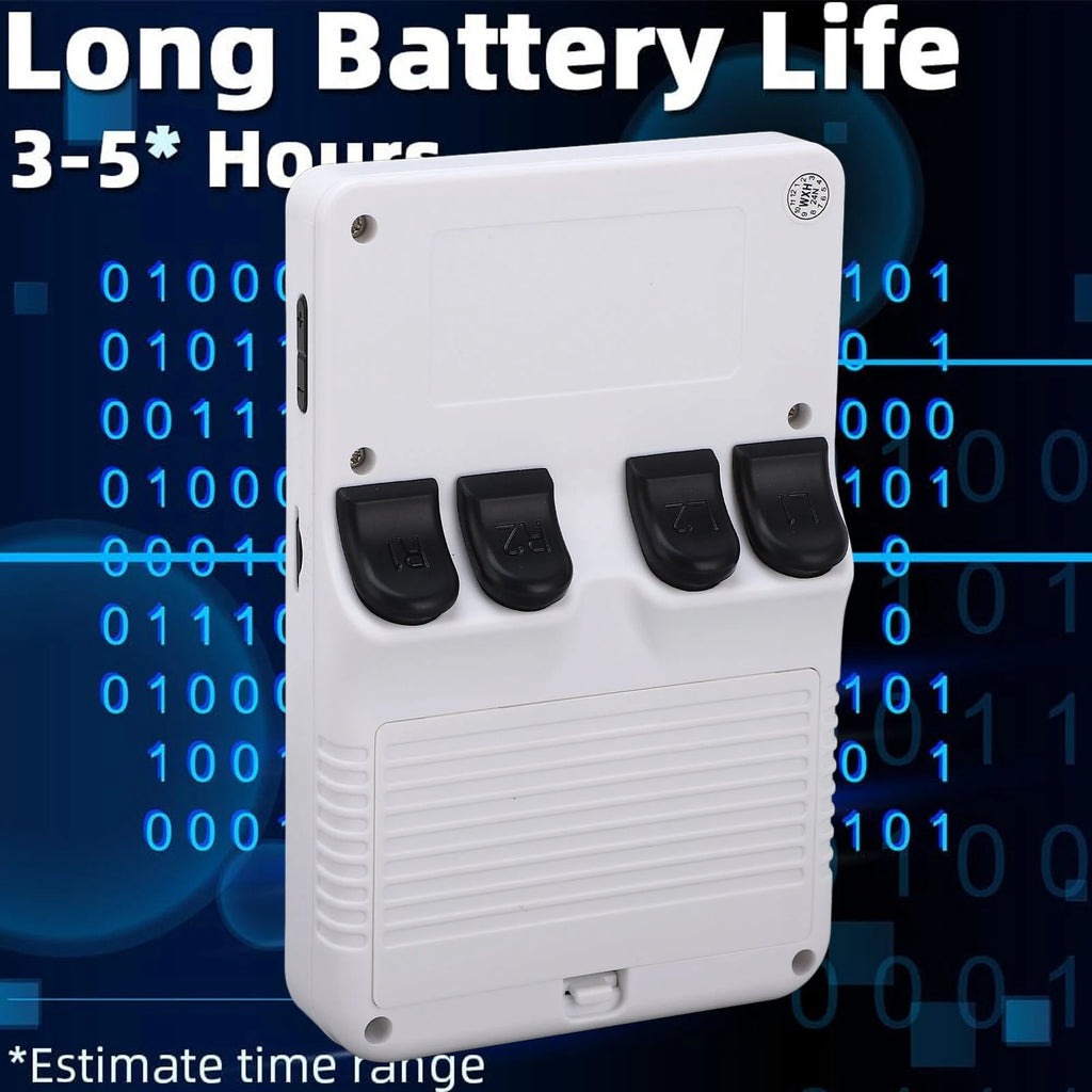 Portable Hand Held Game Console Retro Handheld Game Console 3.5inch 640x480 HD Screen Portable Handheld Video Game Console White