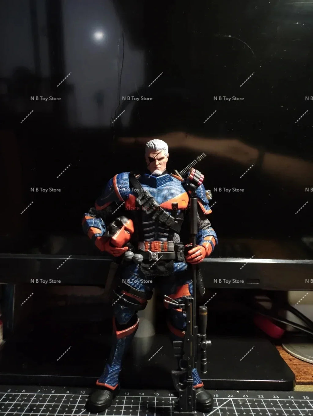 In Stock Mixmax Deathstroke Model Toys 1/12 Scale Action Figures (6 Inch) Anime Character Slade Joseph Wilson Terminator Gifts
