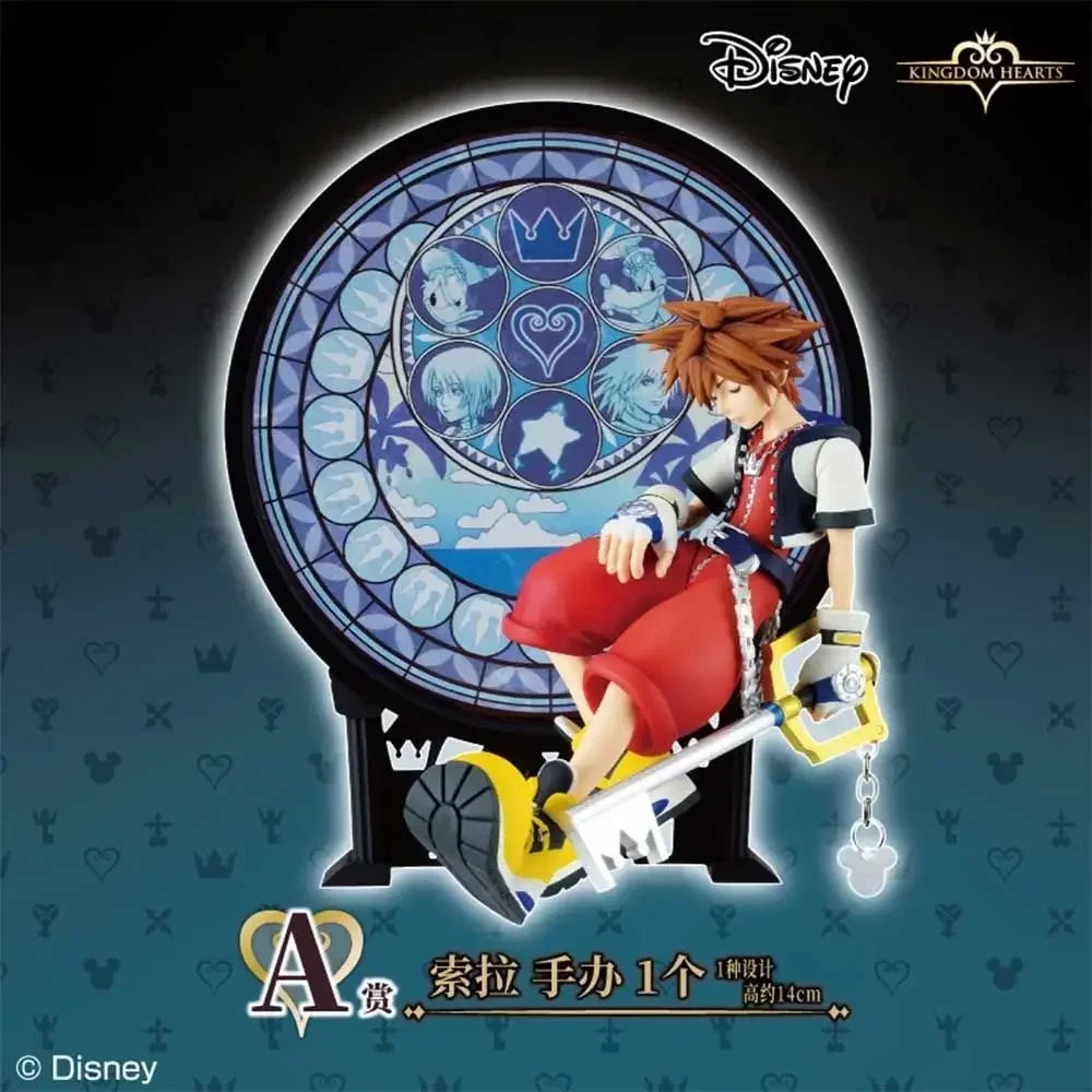 Original Genuine In Stock Banpresto IchibanKuji  Anime Kingdom Hearts SORA Kawaii Action Figure Collectible Model Decoration