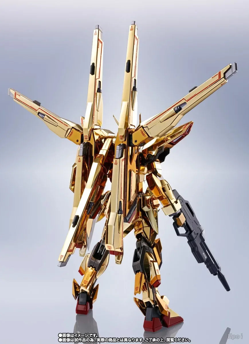 BANDAI Original METAL ROBOT SPIRITS ＜SIDE MS＞ AKATSUKI (SHIR ANUl UNIT) SEED FREEDOM Ver. Mech Product Figure Toys Collectible