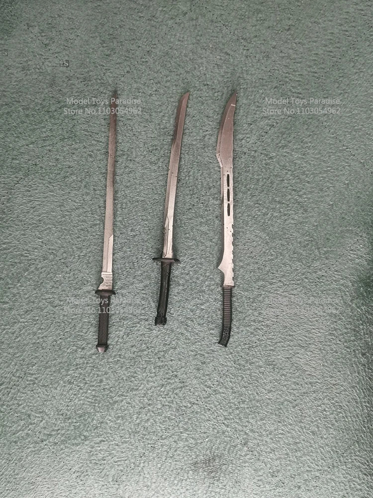 1/12 Men Soldier Deathstroke Long Sword  Model Scene Accessories Fit 6inch Mezco Action Figure Model