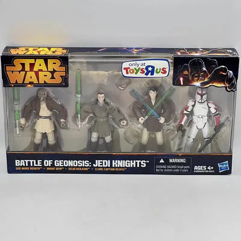 Star Wars Box Damaged Battle Packs Cad Bane Escape Stop the Zillo Beast Defend of Kamino Capture the Droids 3.75" Action Figure