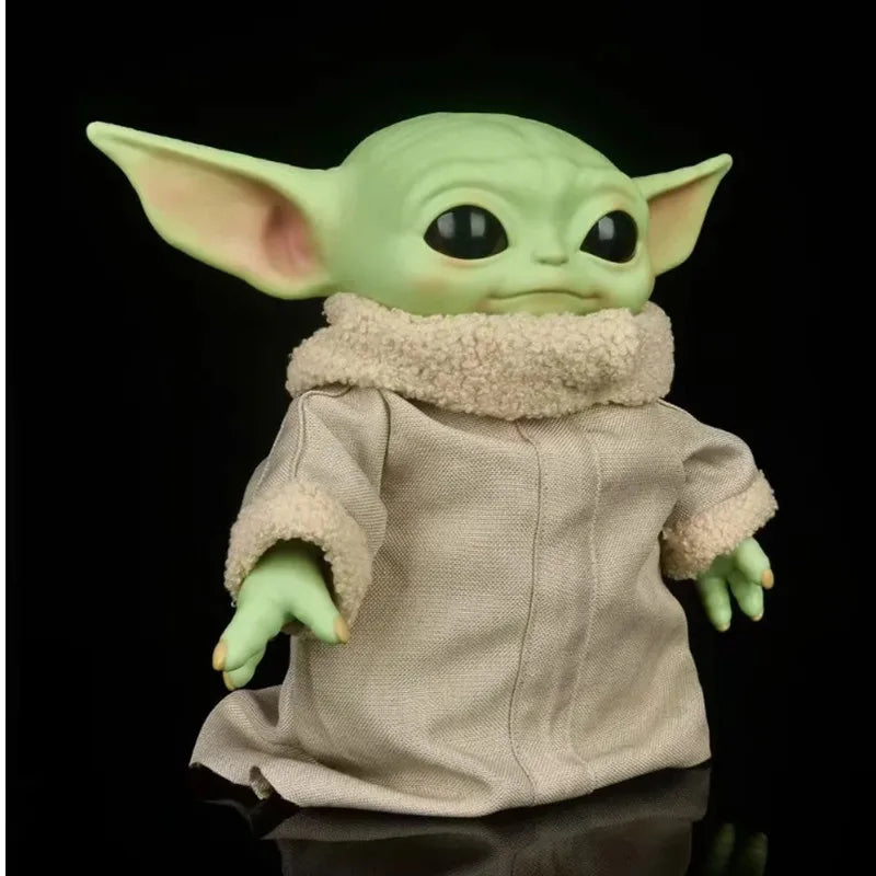 17-28cm Disney Movies Star Wars 28cm Baby Yoda Action Figure Toy Model Dolls Toys Kids Birthday Gifts