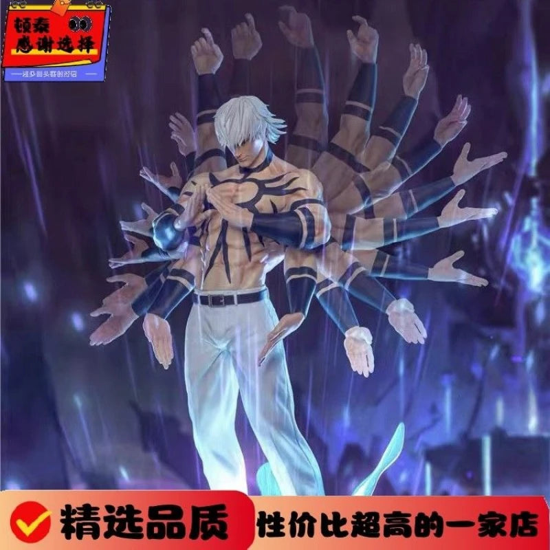 【Full Payment In Stock】50cm Tall Street Fighter, Tekken, The King of Fighters Orochi Figure 97 Game Statue ASAI