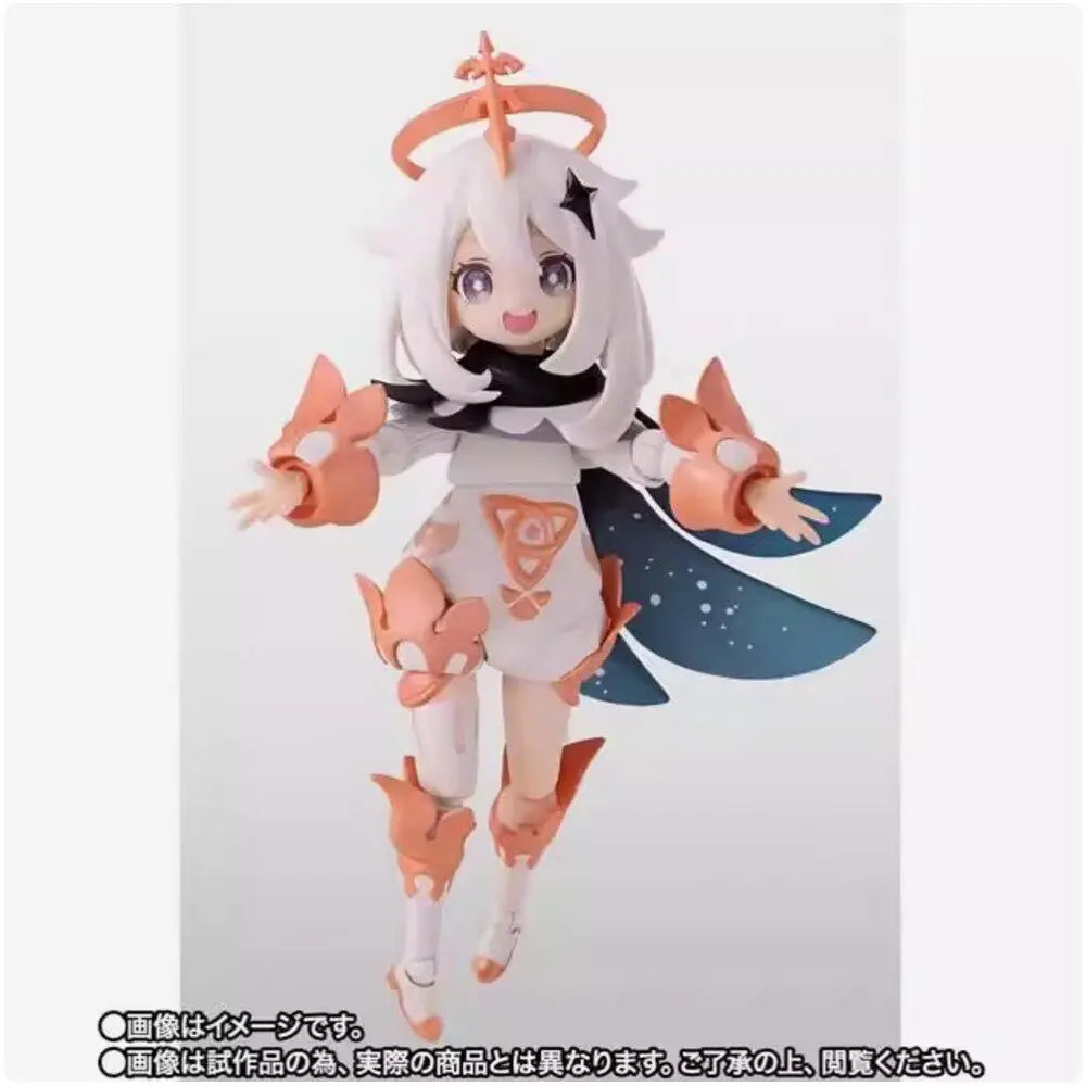 In Stock, Ships Within 24 Hours, Bandai SHF Genshin Impact Paimon, Good Partner, Emergency Food, Posable Figure