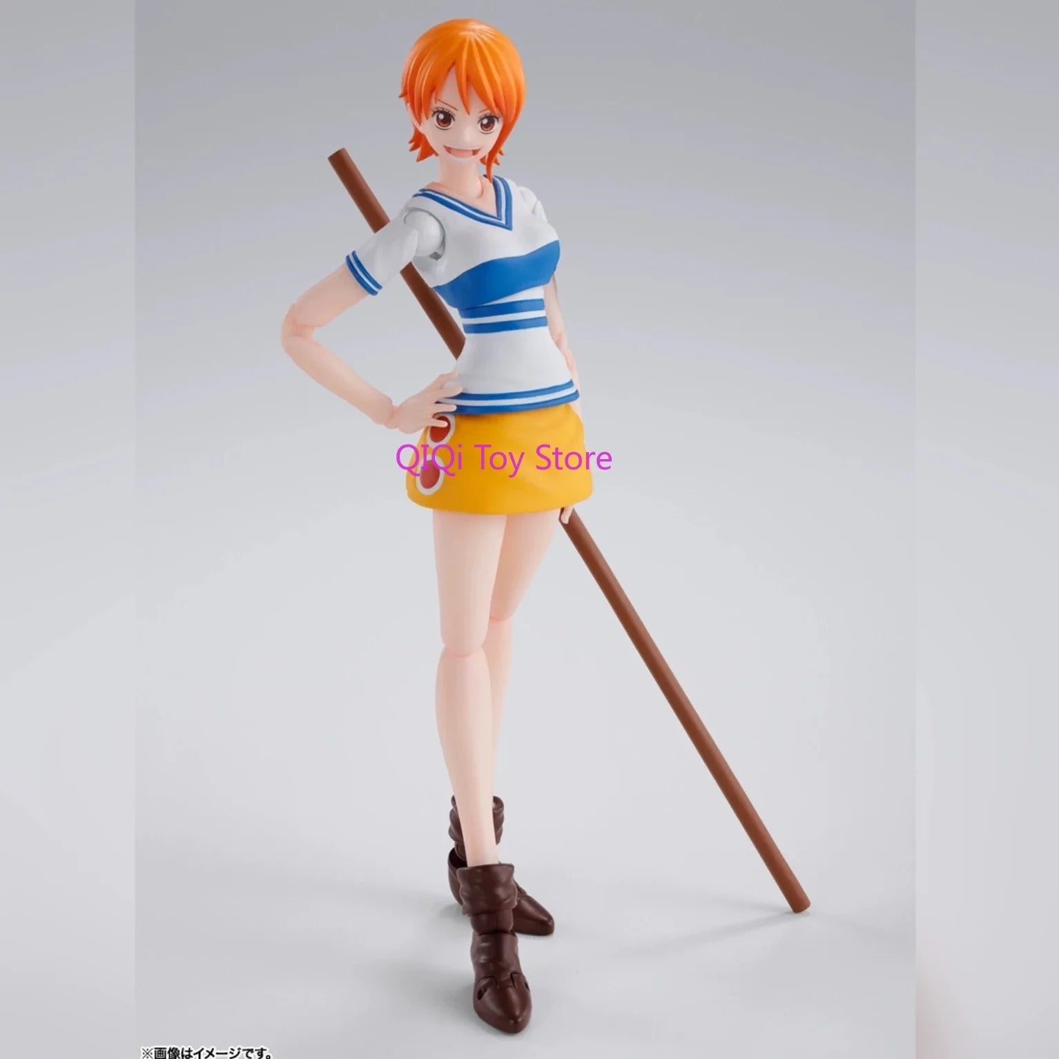 Bandai SHF Voyager Nami's Adventure Dawn Movable Doll Reprint in stock
