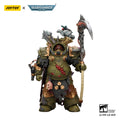 JOYTOY Warhammer 40K 1/18 Action Figure Death Guard Deathshroud Terminator 1 with Manreaper and Plaguespurter Gauntlet