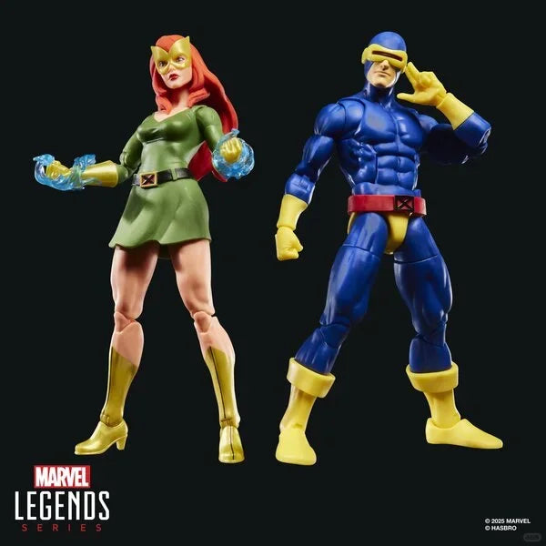 Marvel Legends X-Men'97 Series Garage Kit Cyclpos And Jean Grey Model Action Figures Limited Edition Collection Toys Kid Gift