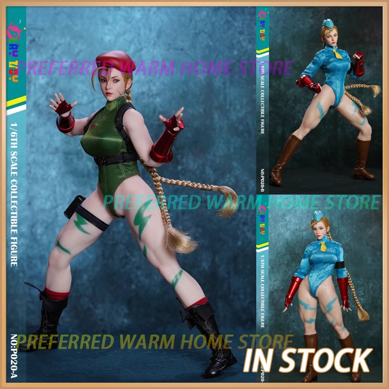 In Stock Originate PLAY TOY SF Cammy White P020 Movable Model Toys Collection 1/6 Steel bone silica gel body SF Cammy White