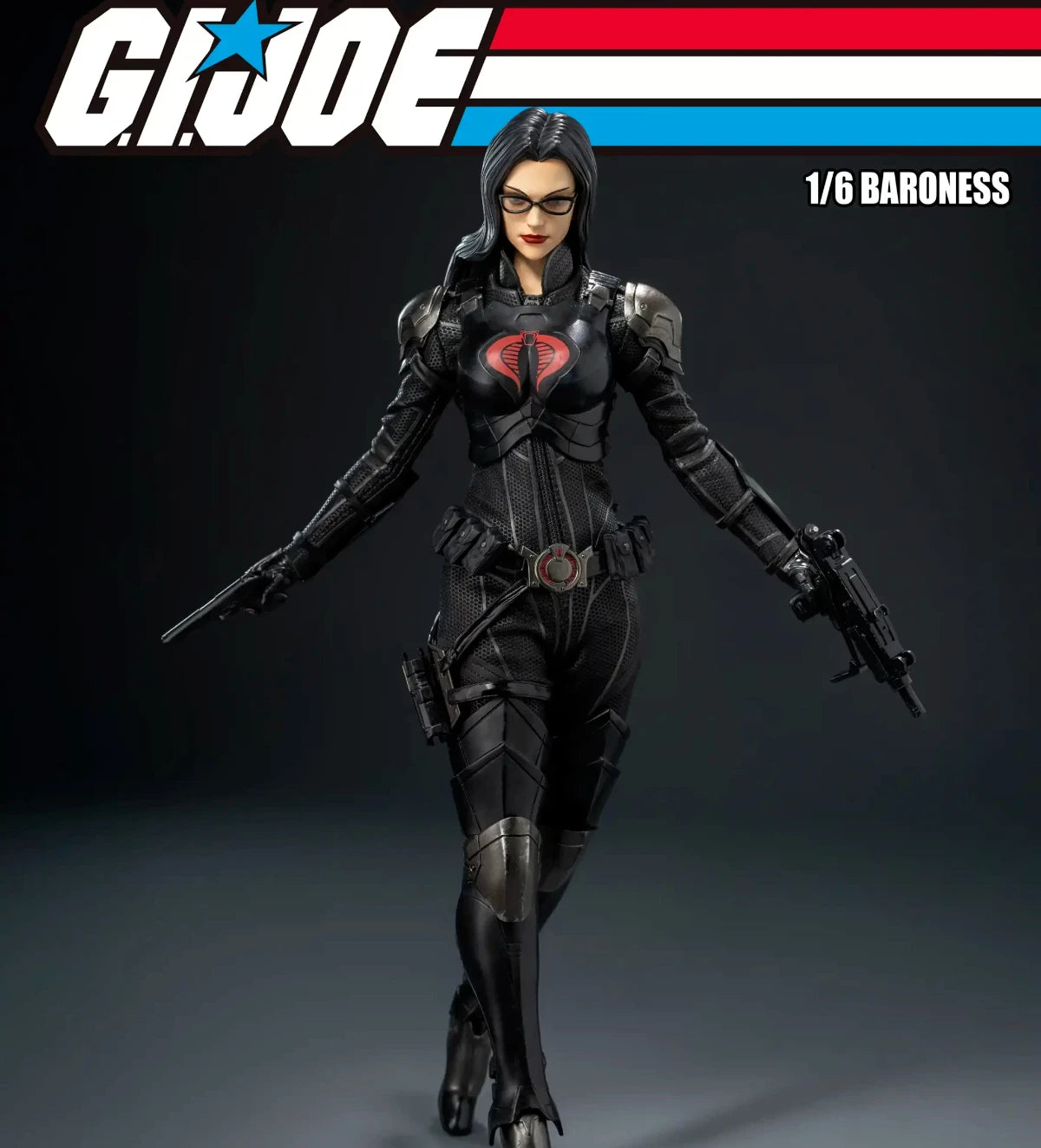 【Original】Threezero 3Z0350 FigZero G.I.JOE Baroness 1/6 Action Figure Model Toy