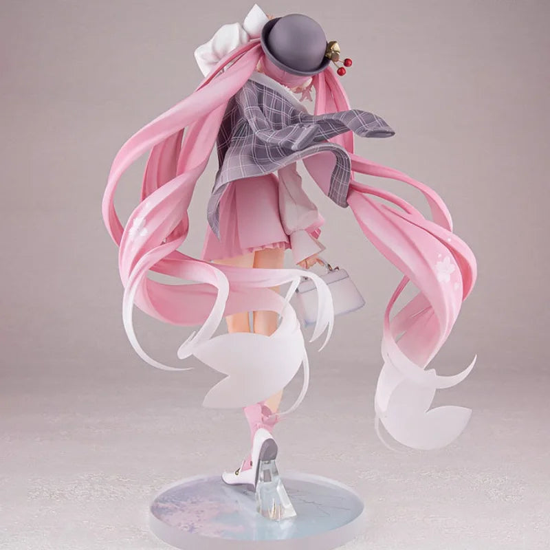 GSC Original Genuine Vocaloid Hatsune Miku 1/6 Sakura Hanami Outfit Ver. 28cm Collections Model Anime Girl Toy Figures Xmas Gift