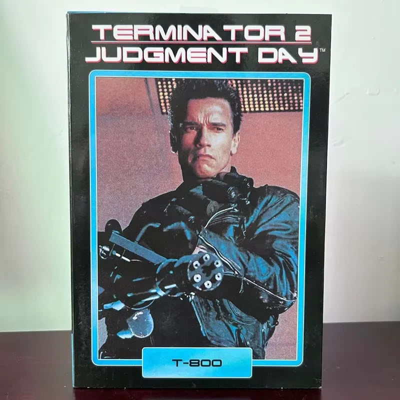NECA Terminator 2 Judgment Day T-800 Sarah Connor Arnold Schwarzenegger Action Figure Model Toys Collection Birthday Giift