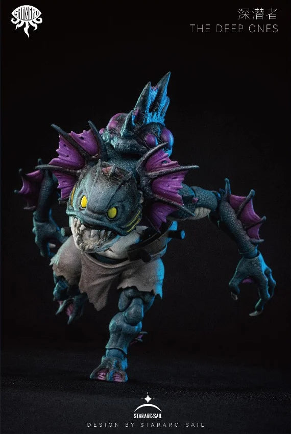 【MT】Original STARARC-TOYS SANZERO The Deep Ones Purple Model 1/12 Action Figure Model Collection