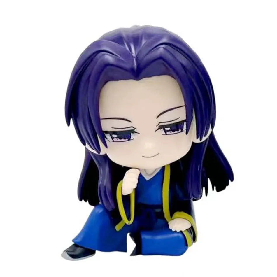6CM Q version The Apothecary Diaries Maomao Jinshi Sitting posture Action figures Model Anime Kawaii Desktop Ornament Decor Gift