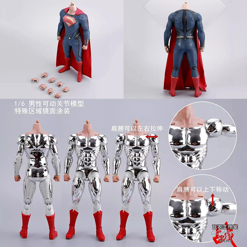 In Stock SN01 1/6 Super Natural Movable Body S Print Bodysuit Design Combat Suit Accessory Toys For 12" Man Hero Action Figure