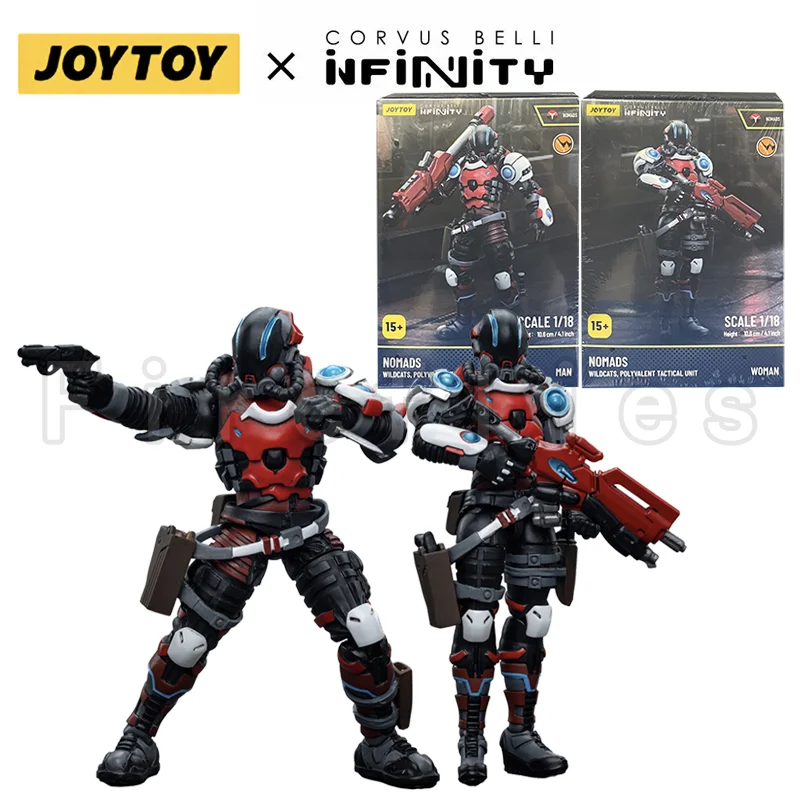 1/18 JOYTOY Action Figure Infinity Nomads Wildcats Polyvalent Tactical Unit Anime Collection Model Toy