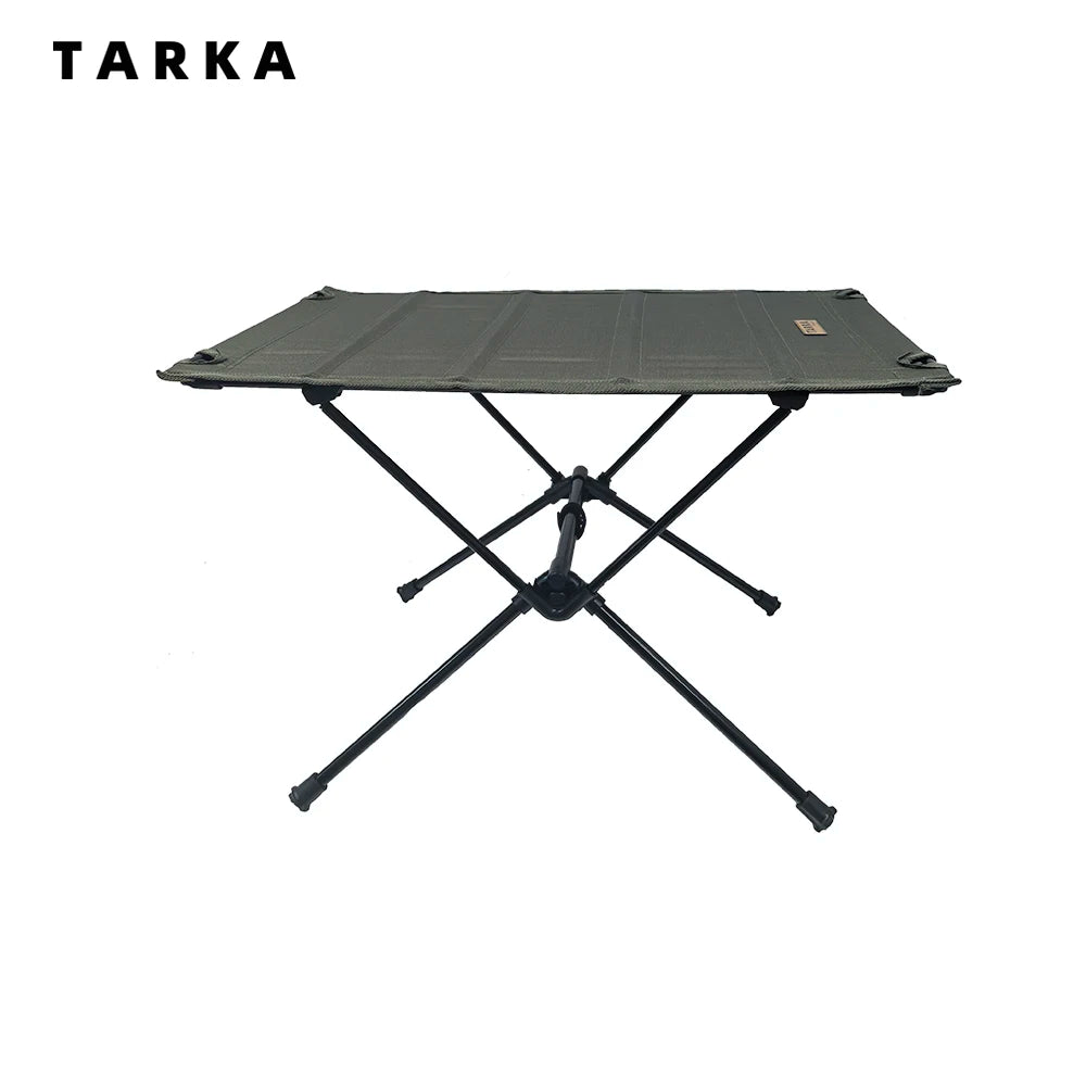 TARKA Къмпинг маса от оксфордски плат, сгъваема маса, леки сгъваеми платнени маси, бюро за пикник на открито, риболов, къмпинг оборудване