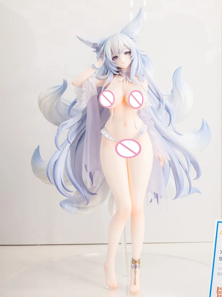 AniGame Azur Lane Shinano Hakuryu 1/6 Scale Anime Figure White Sand Dream Swimsuit Ver Collectible Display Model For Anime Fans