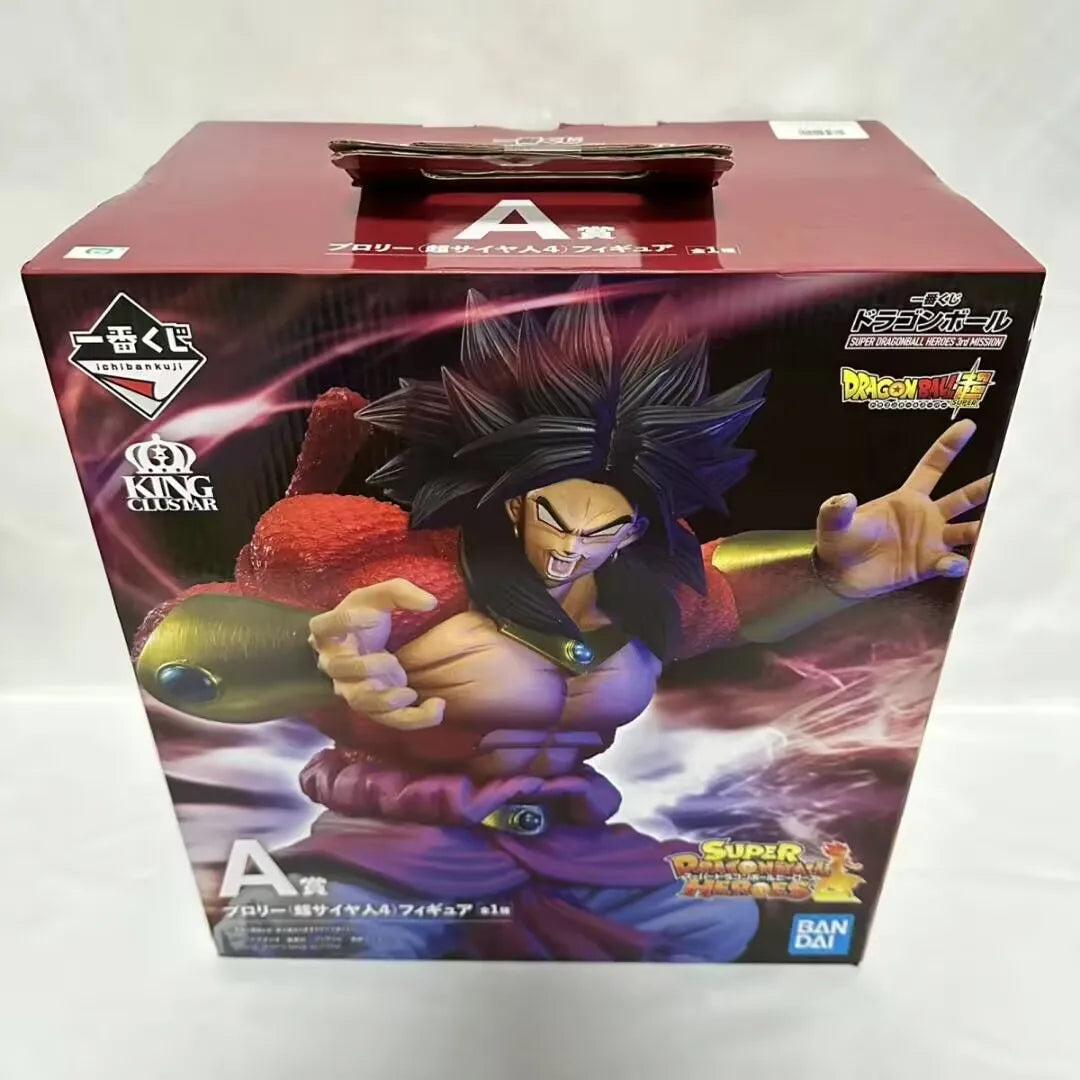 Hot Original Bandai Ichiban Kuji Dragon Ball Super Heroes 3rd Mission Broly Anime Figure Boxed Toys Gifts Collectible Model