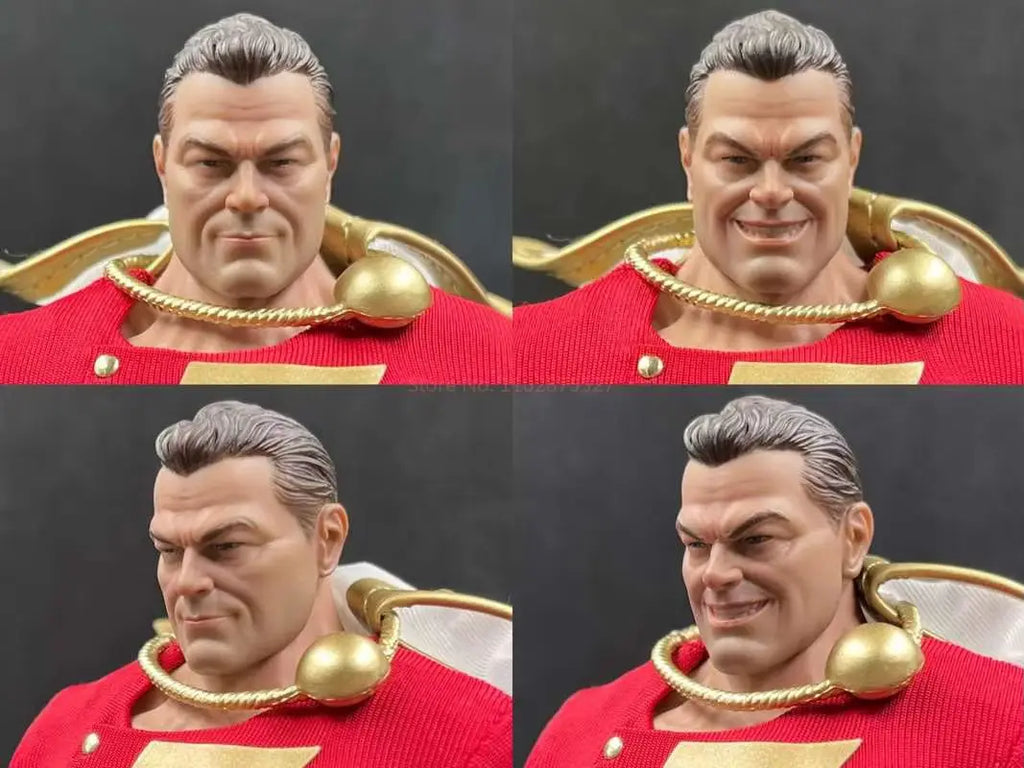 Original Dc Kingdom Come Superman Shazam Special Edi 1/12 Cloth Clothes Articular Mobility Action Figure Collection Gift