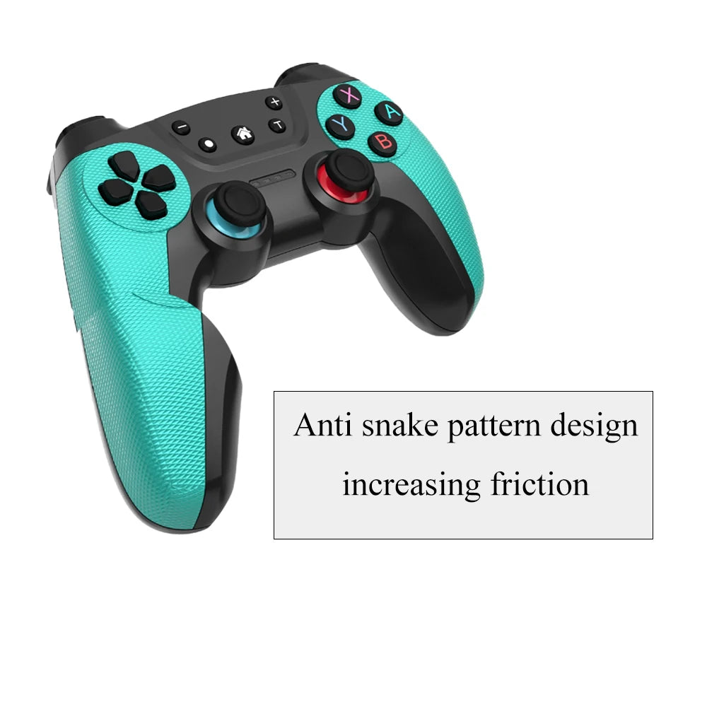 Bluetooth Gamepad for Nintendo Switch OLED/Lite, PS3, Android & PC - Wireless Multi-Platform Controller