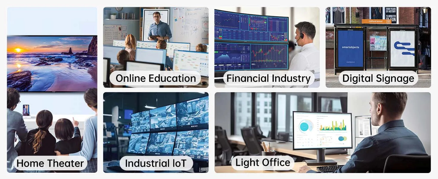 GMKtec G10 Mini PC AMD Ryzen 5 3500U 16GB DDR4 500GB SSD NVME Wifi5 BT5.0 Windows 11 Triple Display Desktop DIY Gamer Computer