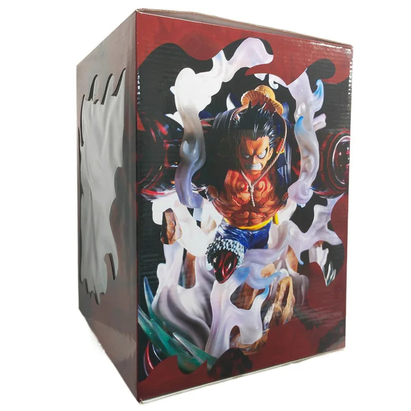 One Piece GK Anime Figur Modell Gear 4 Monkey D Luffy Actionfigur 24 cm Höhe Statue Sammlung Spielzeugpuppe Figma