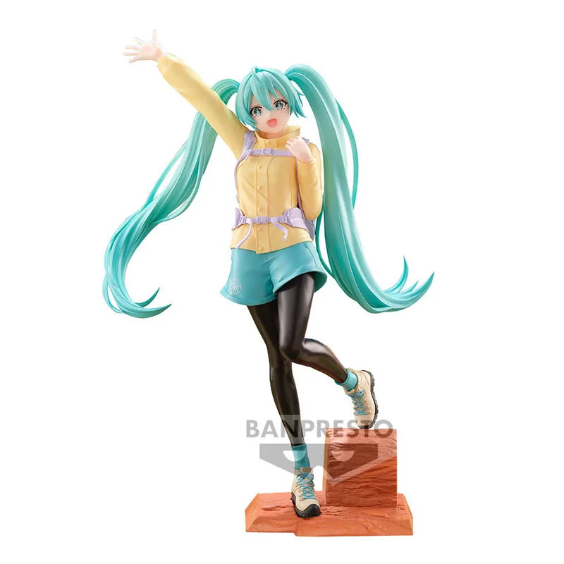 В наличност FuRyu SEGA TAiTO Hatsune Miku PVC серия Hatsune Miku кукла 14-18CM аниме екшън фигурки модел колекция играчка