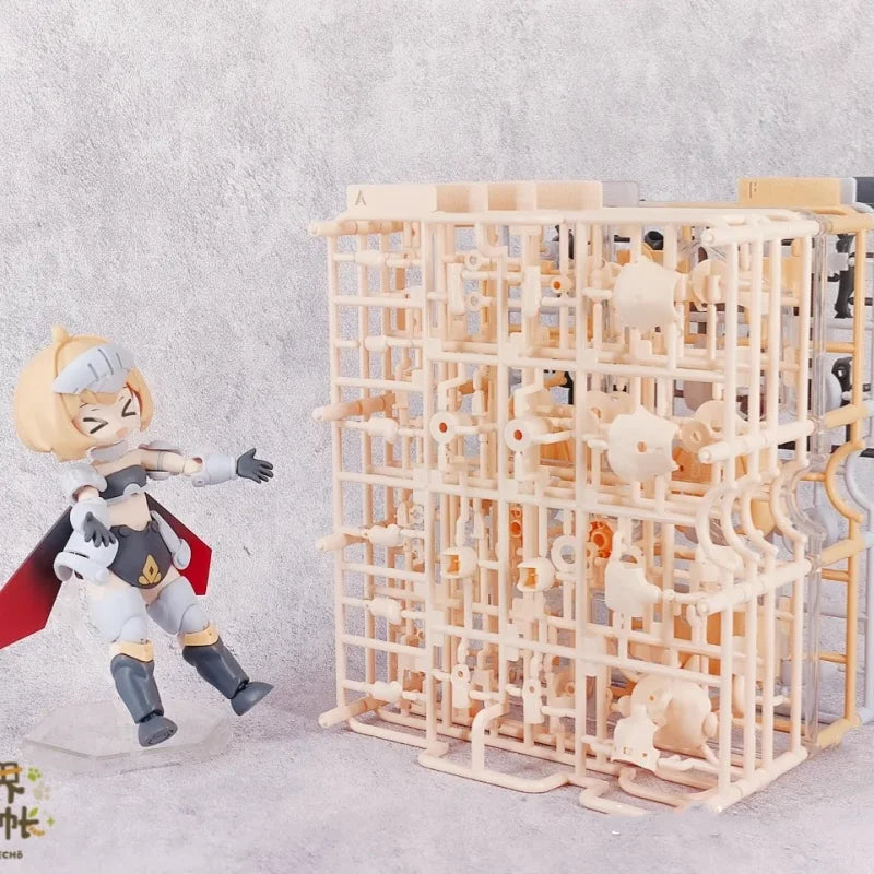 Pr Production Travel Account of Different Worlds 01 Action Figure Q Edition Collectible Model Statue Ornament Toy Gift